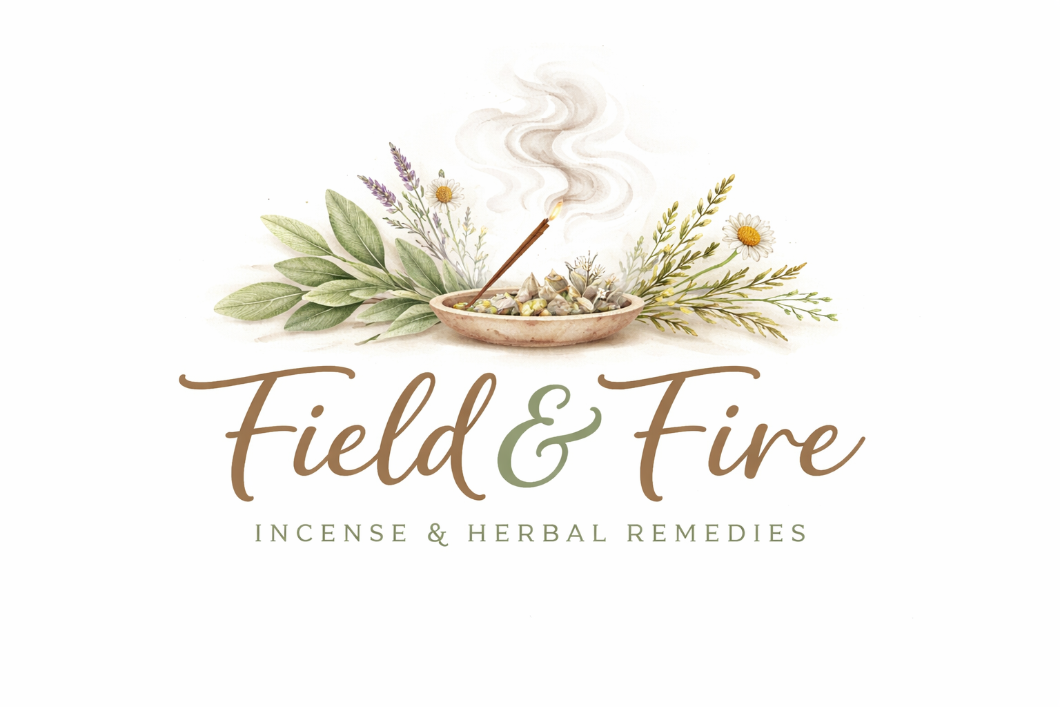 Field & Fire Botanica Logo